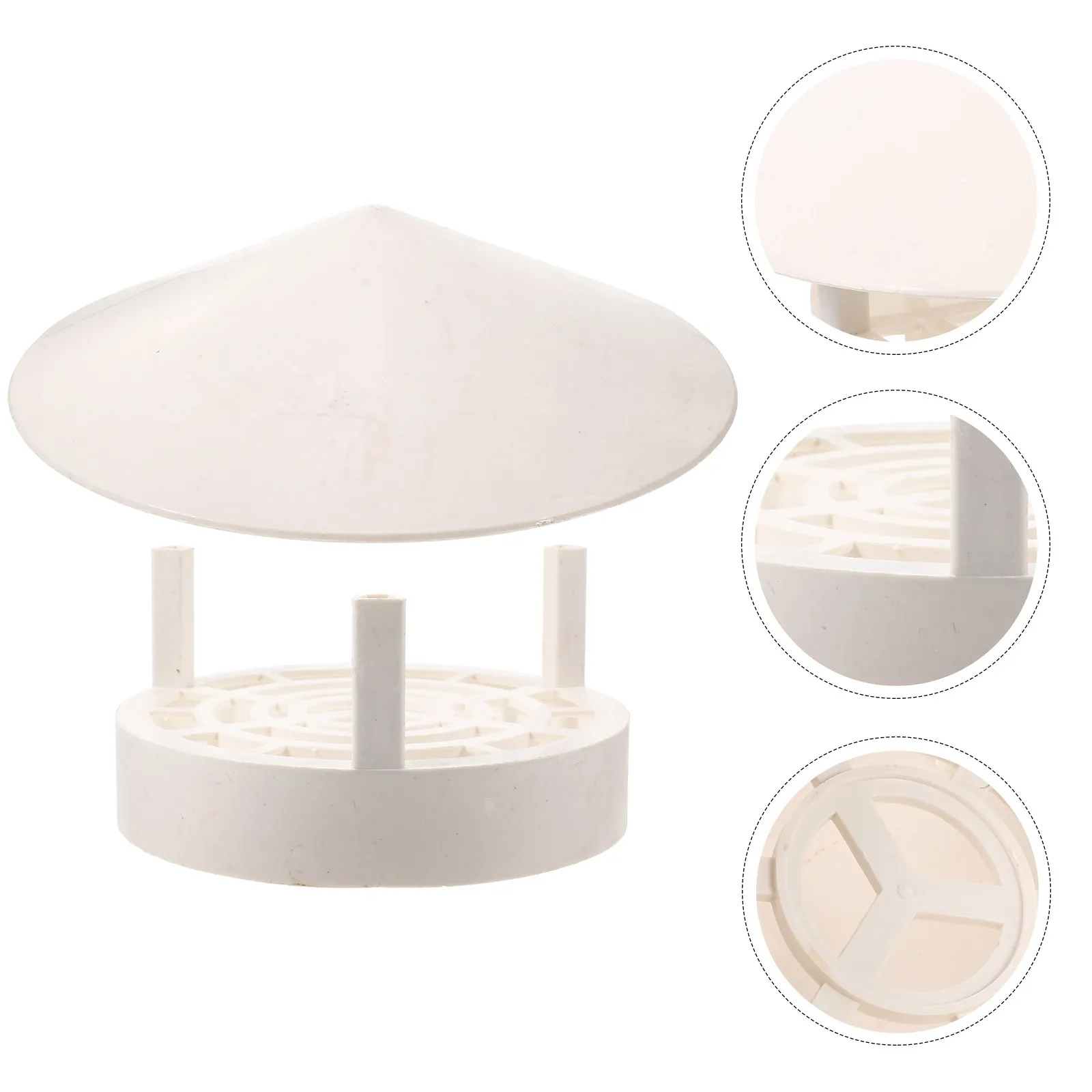 

Вентиляционная крышка для дымохода Chimney Rain - 250 мм, ПВХ, водонепроницаемая, пылезащитная, от птиц, для защиты дымоходных труб и вентиляционных каналов