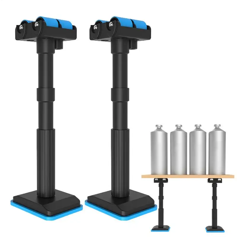 Varilla de soporte de mano telescópica, varilla de soporte para ahorro de trabajo, tablero de gabinete, varilla de soporte de elevación, soporte de trabajo manual ajustable