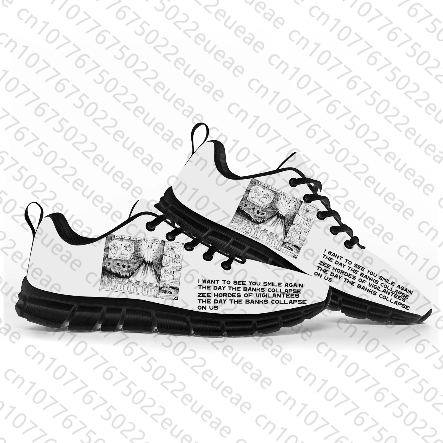 Radiohead-Zapatos Deportivos Pop para hombre, mujer y niño, zapatillas informales personalizadas de alta calidad, color negro