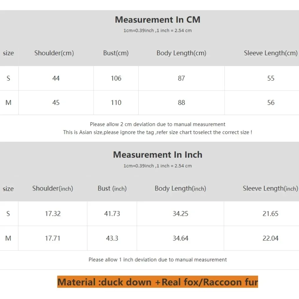 여성 후드 화이트 덕 다운 코트 롱 리얼 퍼 재킷 겨울 천연 폭스 퍼 칼라 재킷 2025 신상 오버사이즈 여성 아우터웨어