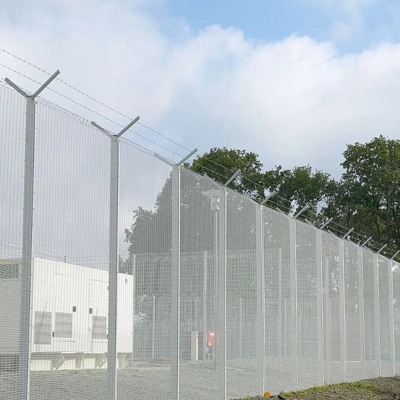 custom.High Security Powder Coated 358 Anti Climb Security Fence Airport / Prison on Sale Welded Wire Mesh Fence