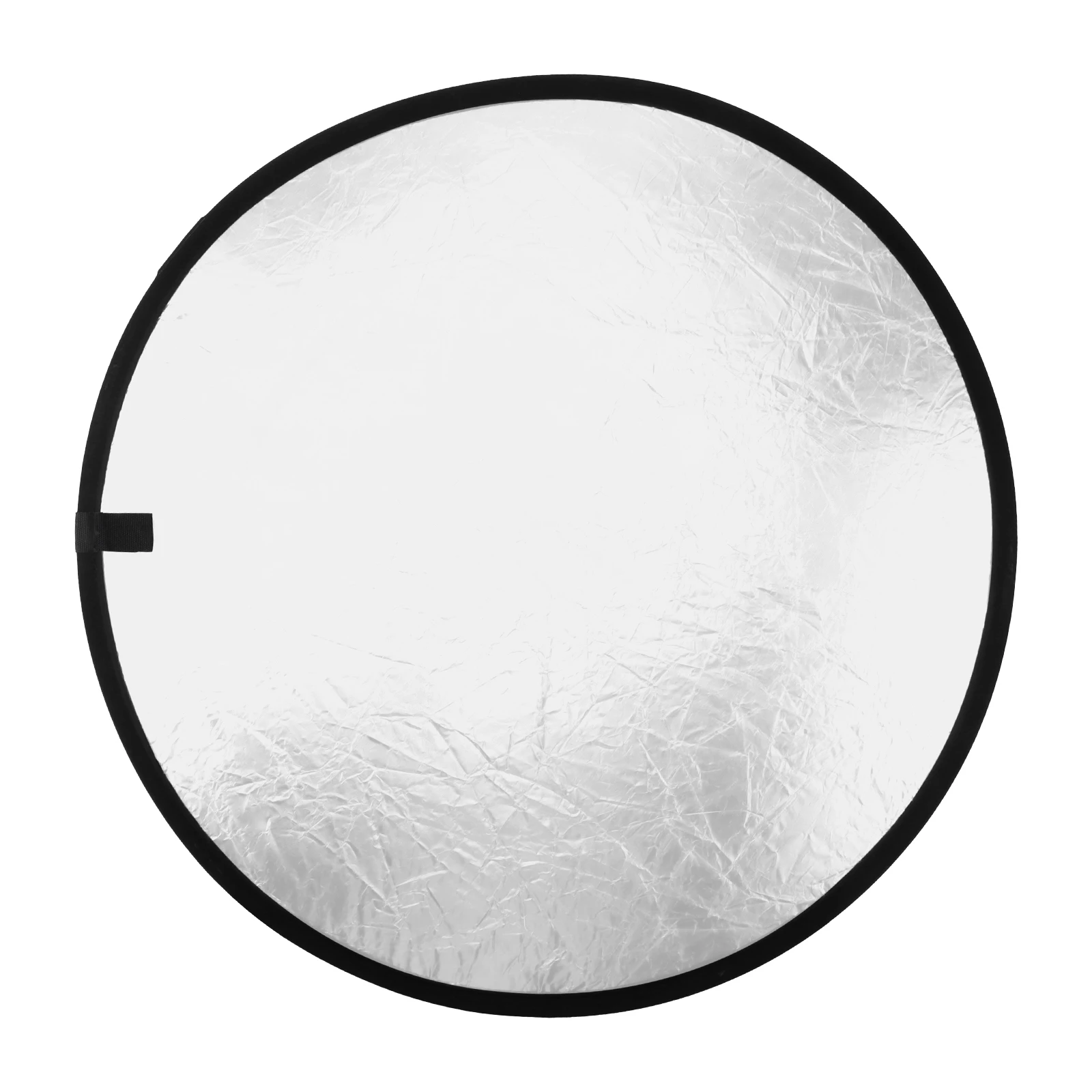 2 في 1 30 / 60 / 80 سم فضي أبيض عاكس الضوء الناشر لإضاءة التصوير الفوتوغرافي في الاستوديو / الإضاءة الخارجية مع حقيبة