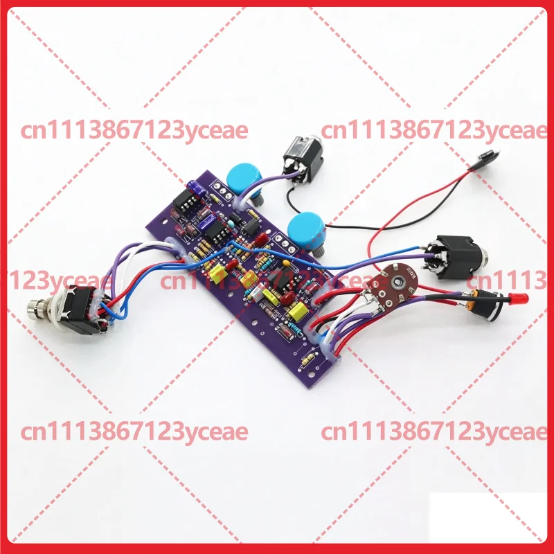 For DIY Electric Guitar Effect Pedal, Klon Centaur Clone Overdrive Distortion Circuit Board, Handmade Modification Part