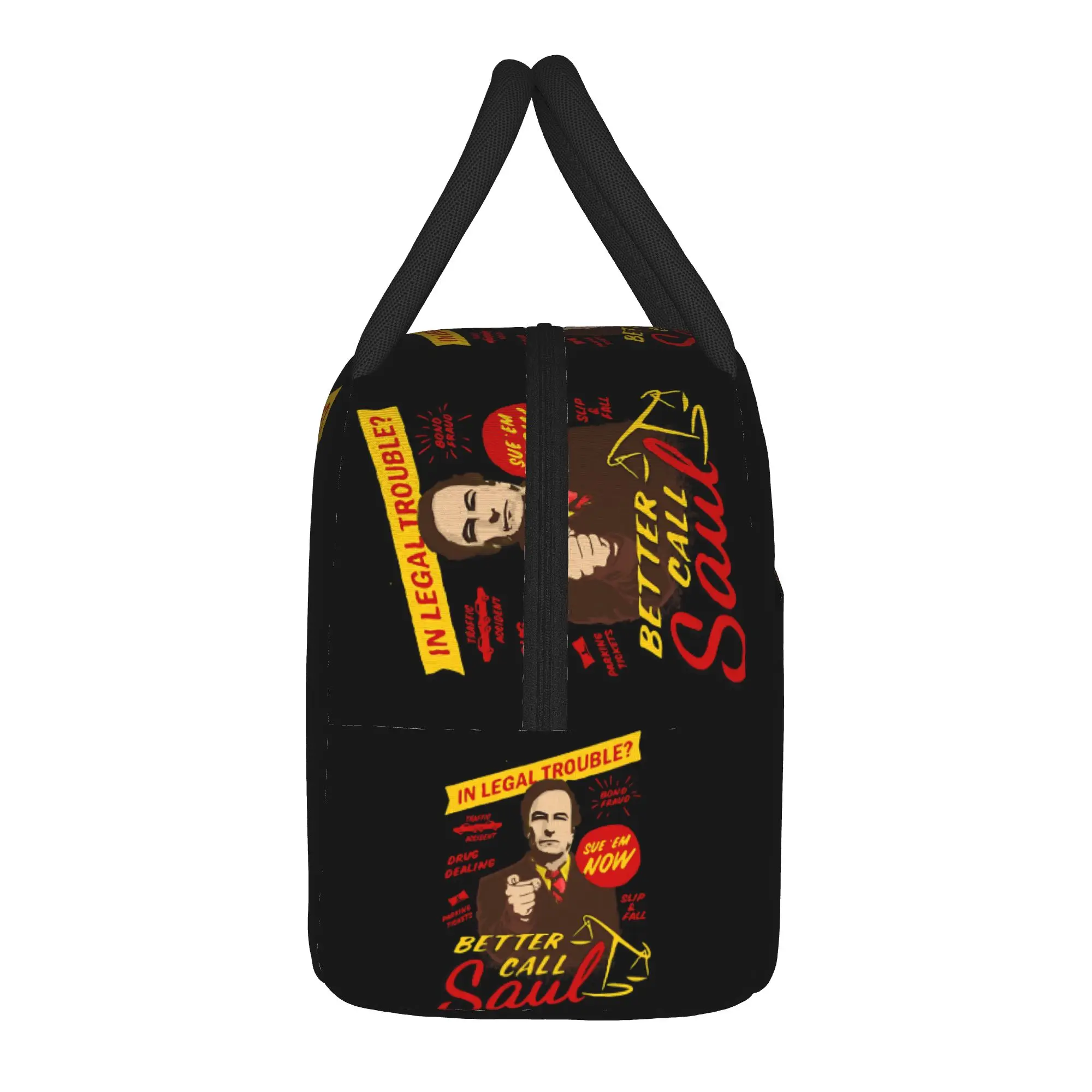 Better Call Saul Now Breaking Bad Lunch Bag  Travel Lunch Box For Child Fun Print Thermal Lunch Bags Oxford Portable Cooler Bag