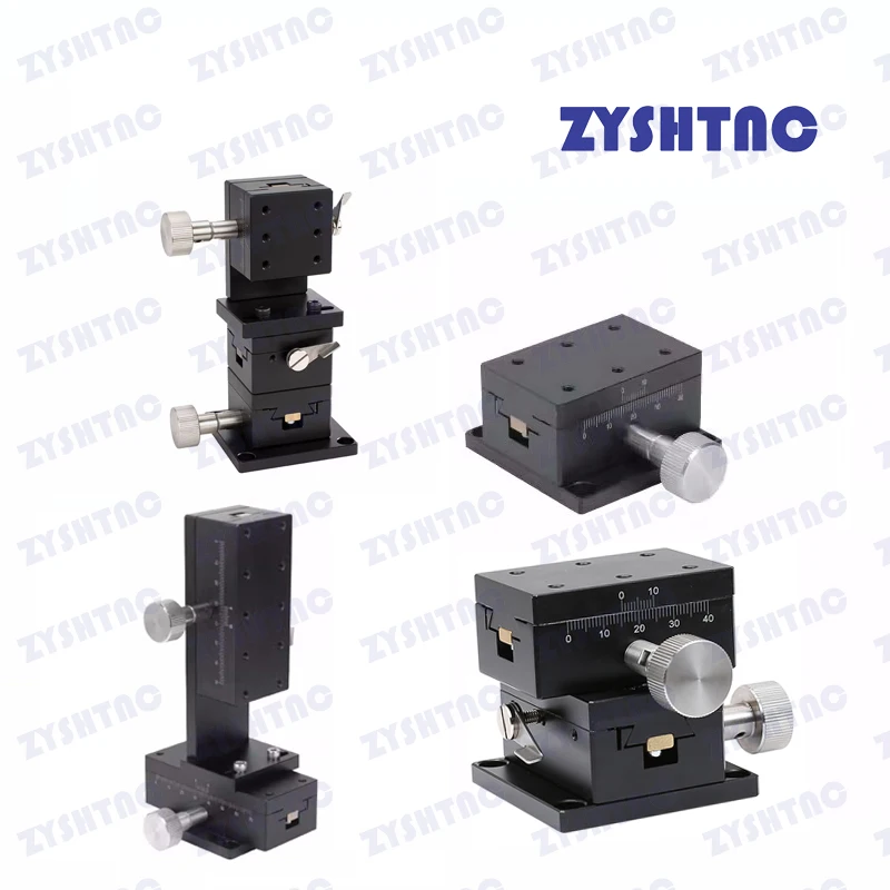 X Y Z Axis Multiple High-Precision Dovetail Groove Rack Gear standard type LWX/LWY/LWZ 2542/4040/4060/4090 Manual stage