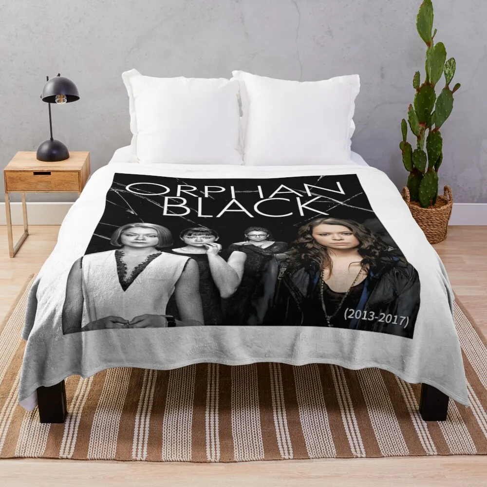 Orphan Black (2013-2017) Throw Blanket Flannel Fabric Decorative Sofas Sofas Blankets