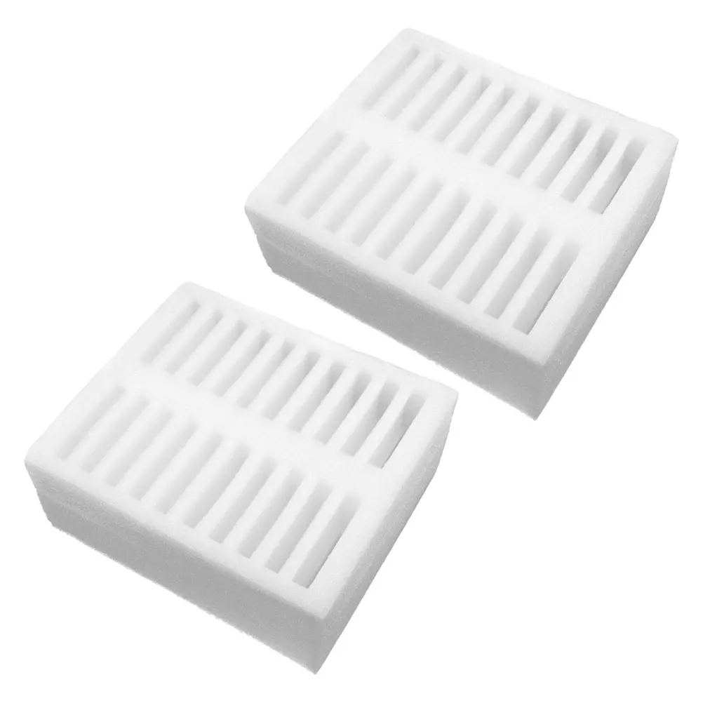 

2pcs Phone Storage Box White Foam Cell Phone Holder with Multi Slot Organizer Portable for Office And Meeting Room Protect