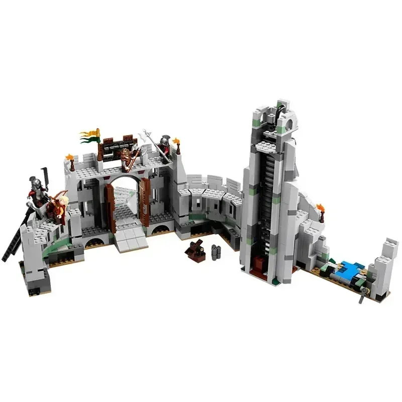 1368Pcs Building Blocks Lord Rings The Battle Of Helms Deep DIY Model Action Figure DIY Toys For Children Education Gift