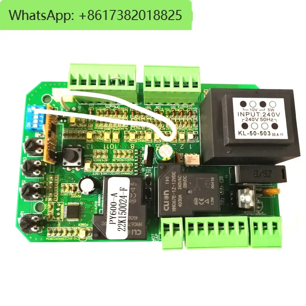 SL1000 SL600 SL1500 L Automatic Sliding gate opener AC 220v 110v pcb AC motor CONTROL Circuit BOARD Card power controller