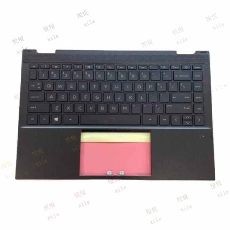 

L+ Original for HP 14-DW TPN-Q171 Palmrest Case Keyboard Frame Siver eage L96524-001