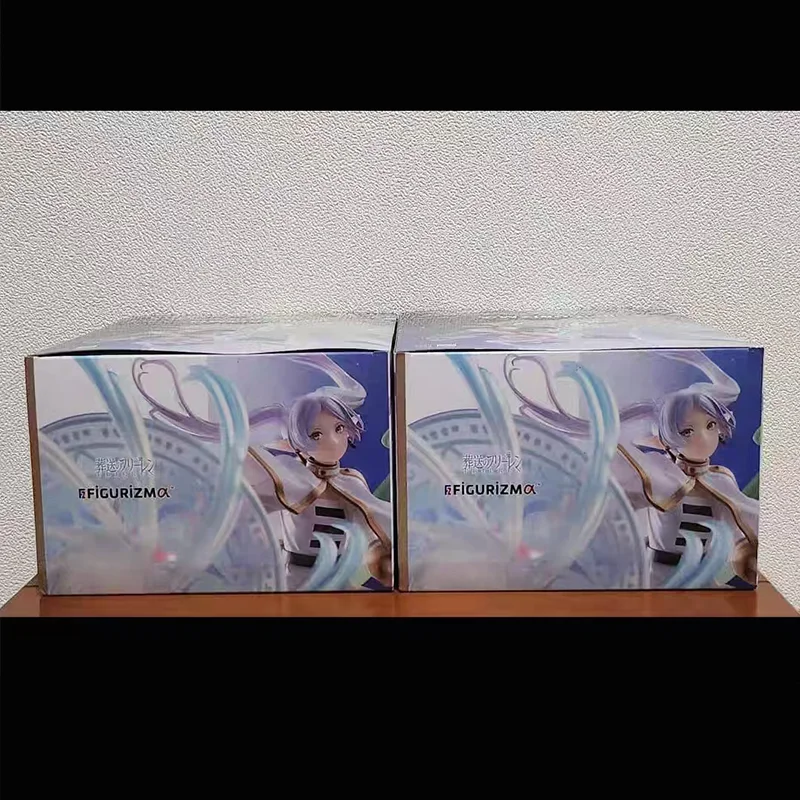 

[Настоящий оригинал] Frieren: Beyond Journey's End Figurizm Frieren Magic, граничная высокой глубины, в наличии, ПВХ, аниме-фигурка, модель игрушки