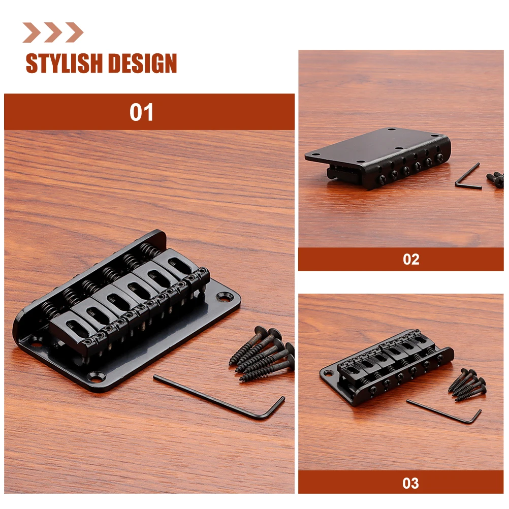 

Guitar Bridge Replacement Acoustic Accessorie String Metal Repair Kit Parts and Accessories