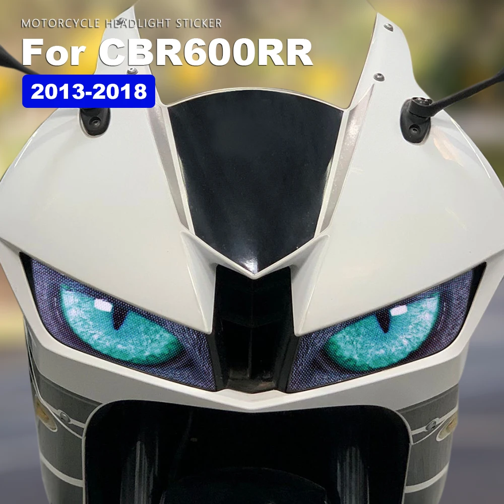 Headlight Sticker Waterproof Motorcycle Decals PVC Stickers for Honda CBR600RR CBR 600RR 600 RR 2013-2018 2017 Accessories