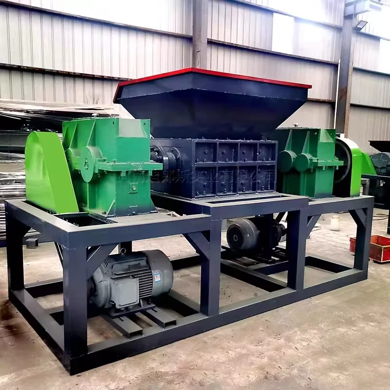 YG Rubber Tyre Tire Plastic Waste Shredder Machine Recycling Automatic Steel Scrap Iron Aluminum Small Metal Shredder Machine