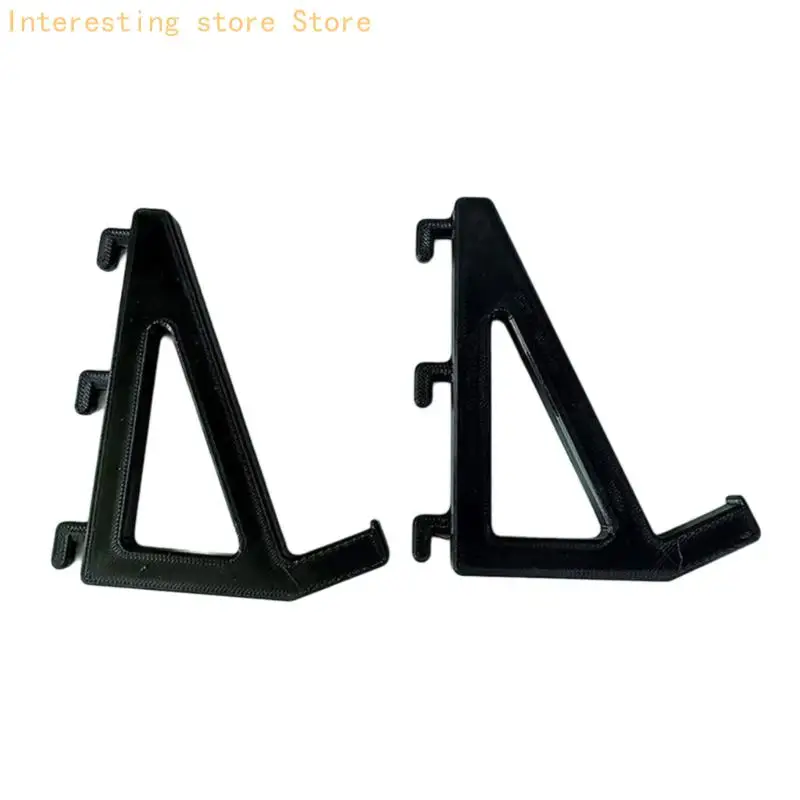 Typing Keyboard Rack Pair for SKADIS, Front Stop Support for Study Spaces and Gaming Desk Wall Organization Daily 55KC