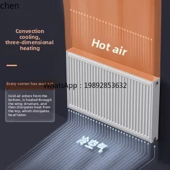AB سخان كهربائي حقن المياه لوحة مشعاع التدفئة الحائط المنقولة سخان كهربائي ذكي #5