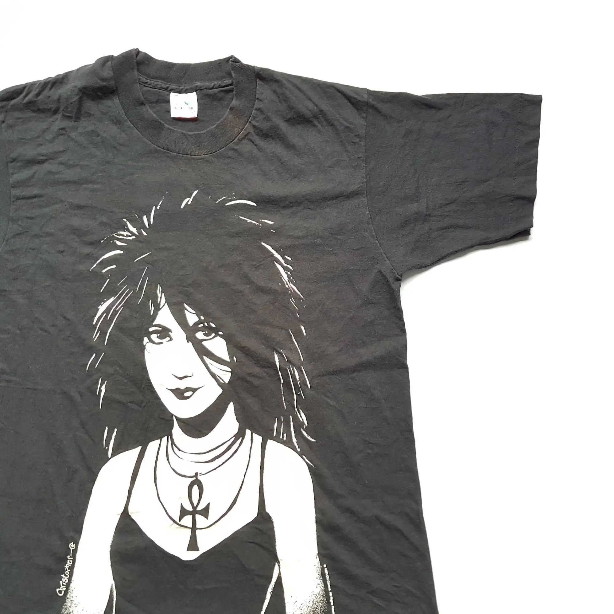 Vintage 1993 Vertigo Sandman Death T Shirt size M (W 20.5 x L 28.5)