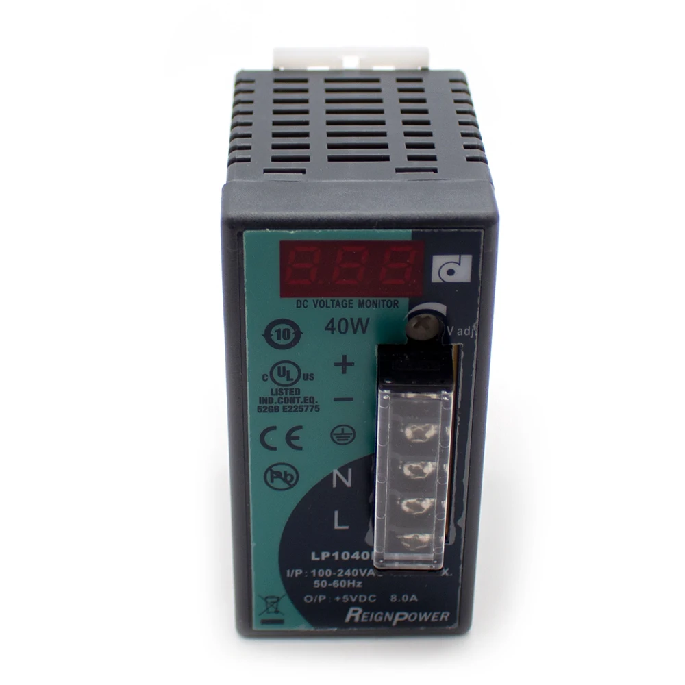 Din Rail Switch Power Supply Single Output AC To DC 5V 12V 24V Light Box Monitoring Camera Digital Display Power LP1040D