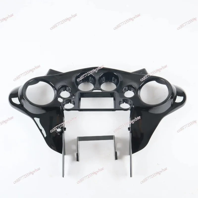 Dual DIN inner fairing kit for coasting instruments covering motorcycles