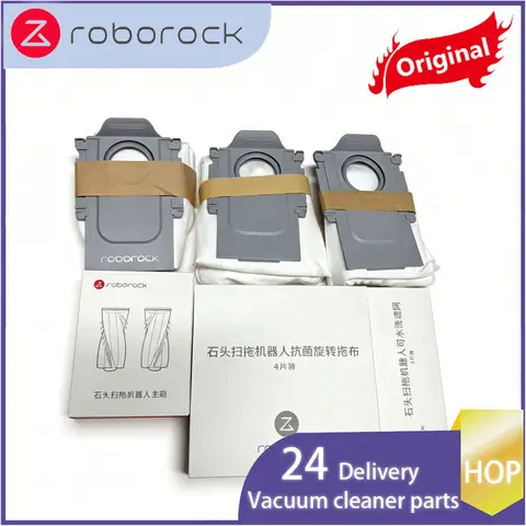 Hop Original Roborock Qrevo Edge Main Side Brush Mop Cloth Hepa Filter Dust Bag  Accessories Vacuum Cleaner Spare Parts