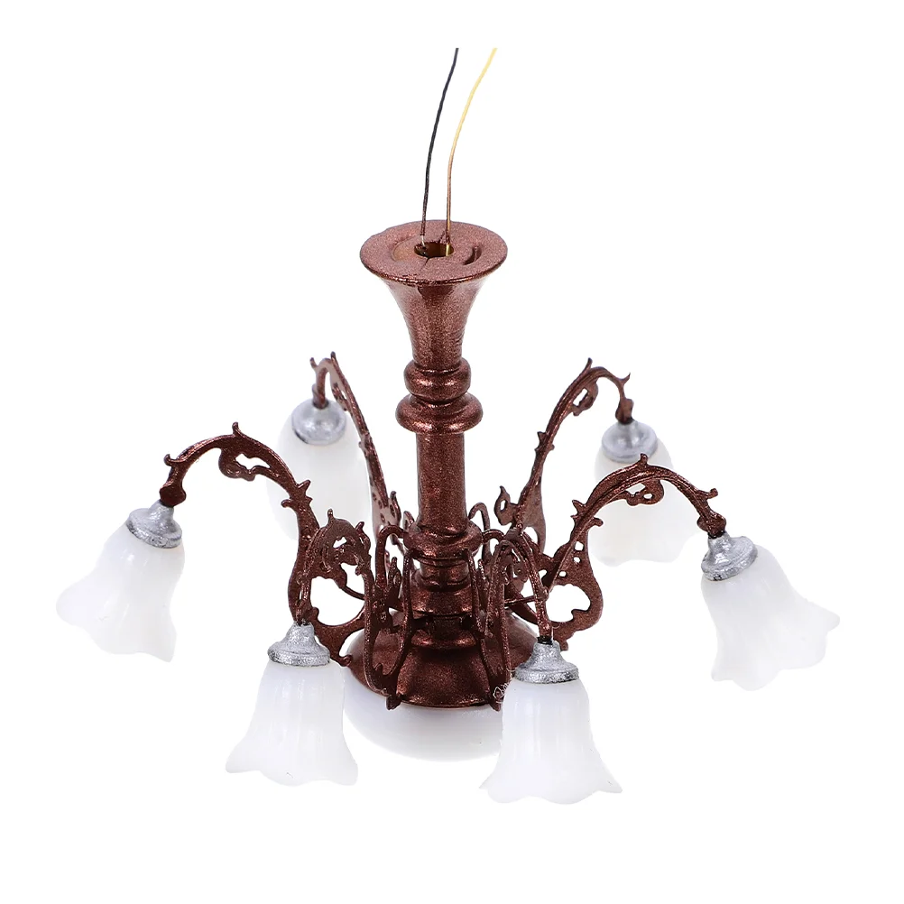 Model kroonluchter wandkandelaar mini plafondlamp kleine hanglamp miniatuur verlichting