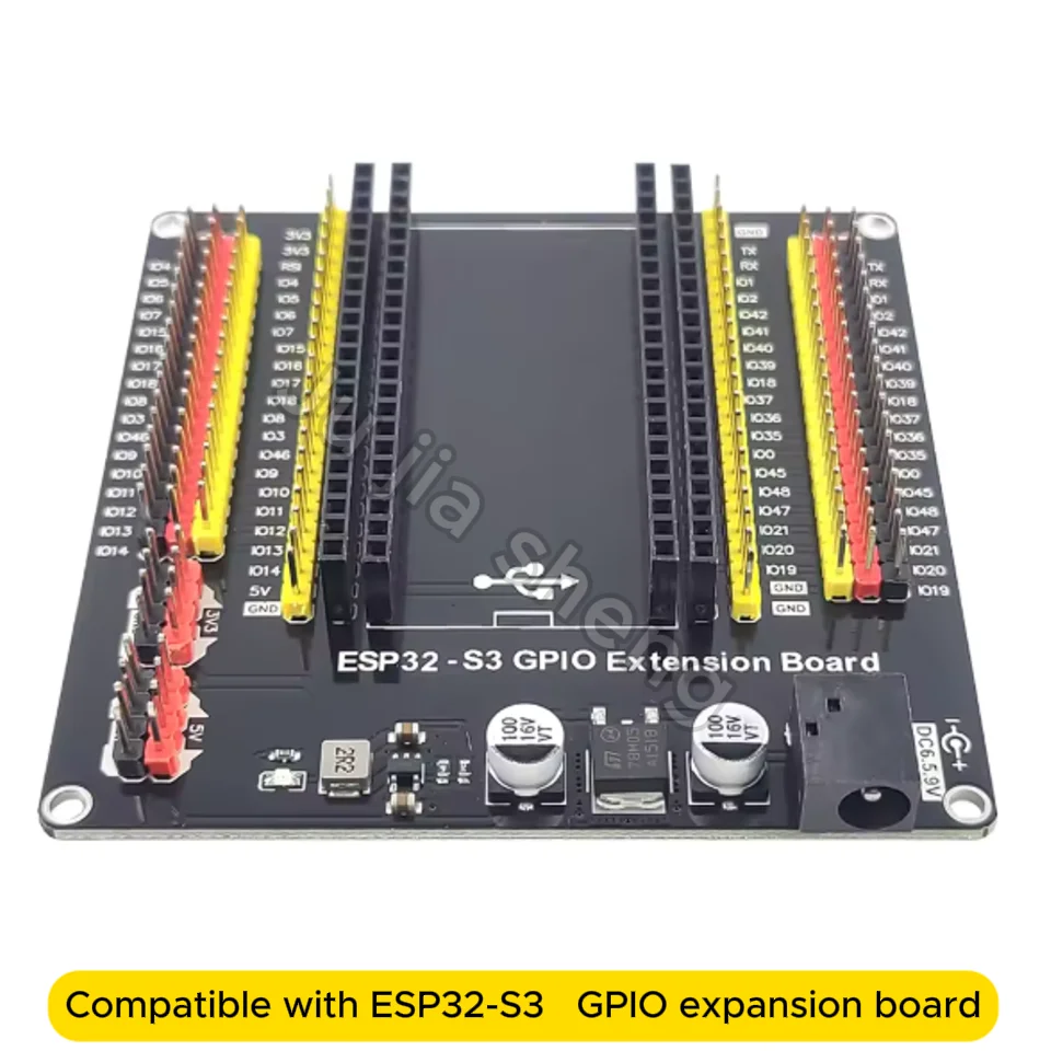 Carte d'extension ESP32-S3, carte de développement IoT, carte d'extension GPIO ESP32-S3 avec interface DC2.1