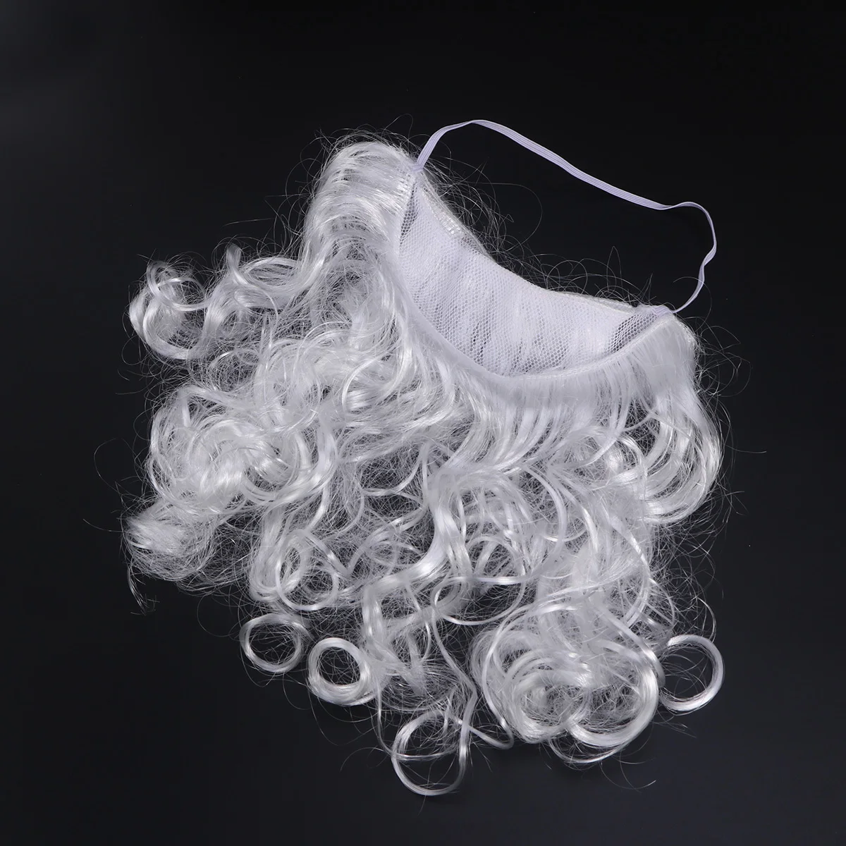 Santa Claus Beard Christmas Costume Cosplay Prop 30cm White Party Accessory Easter Carnival Christmas Costumes