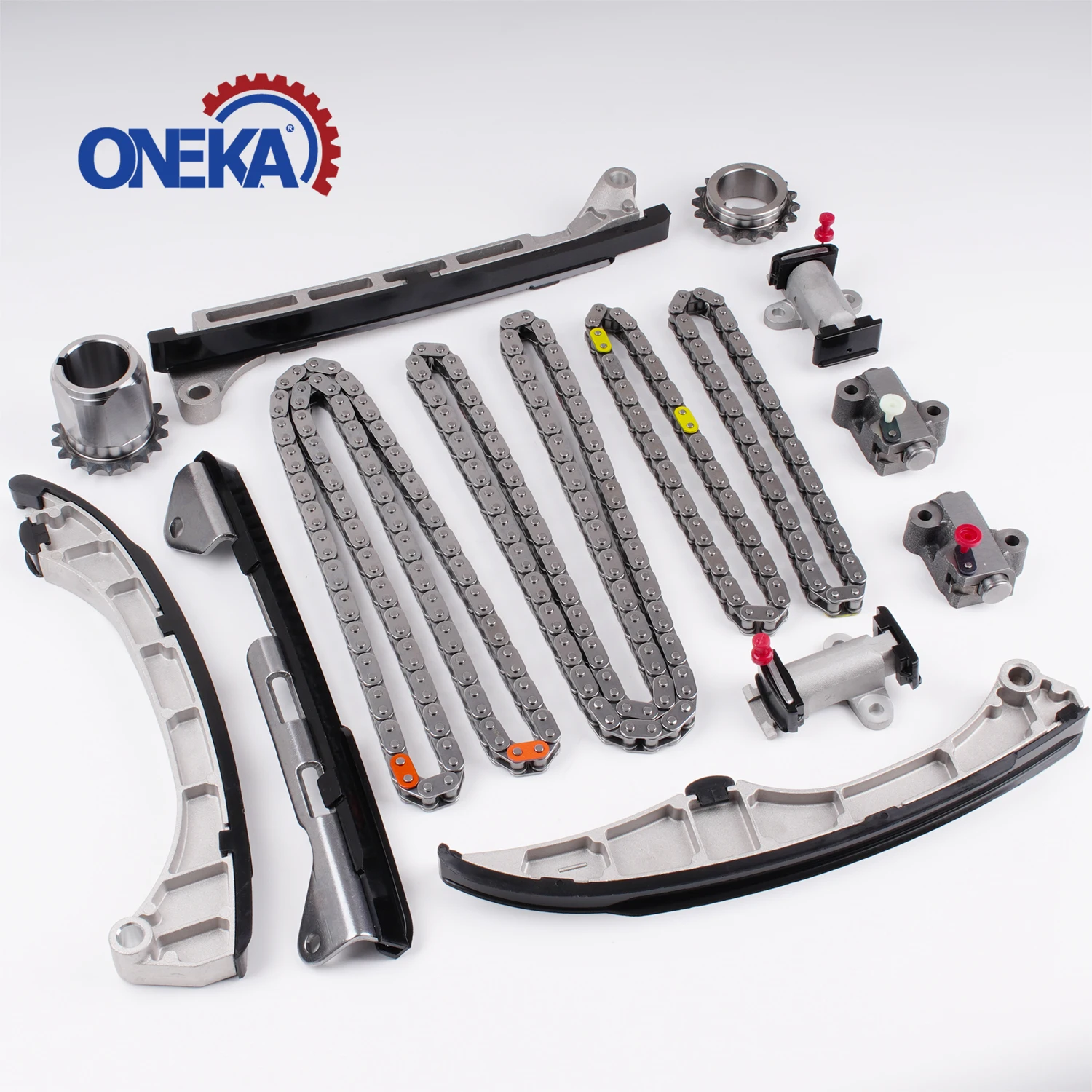 

High Quality Auto Engine Parts Timing Chain Kit For 3UR FE LAND CRUISER 5.7L Full Set With Tensioner Guides Chains