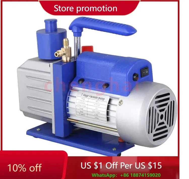 

5cfm масляные вакуумные насосы 110 В, 1/2 л.с. Лабораторный вакуумный насос 2RS-2