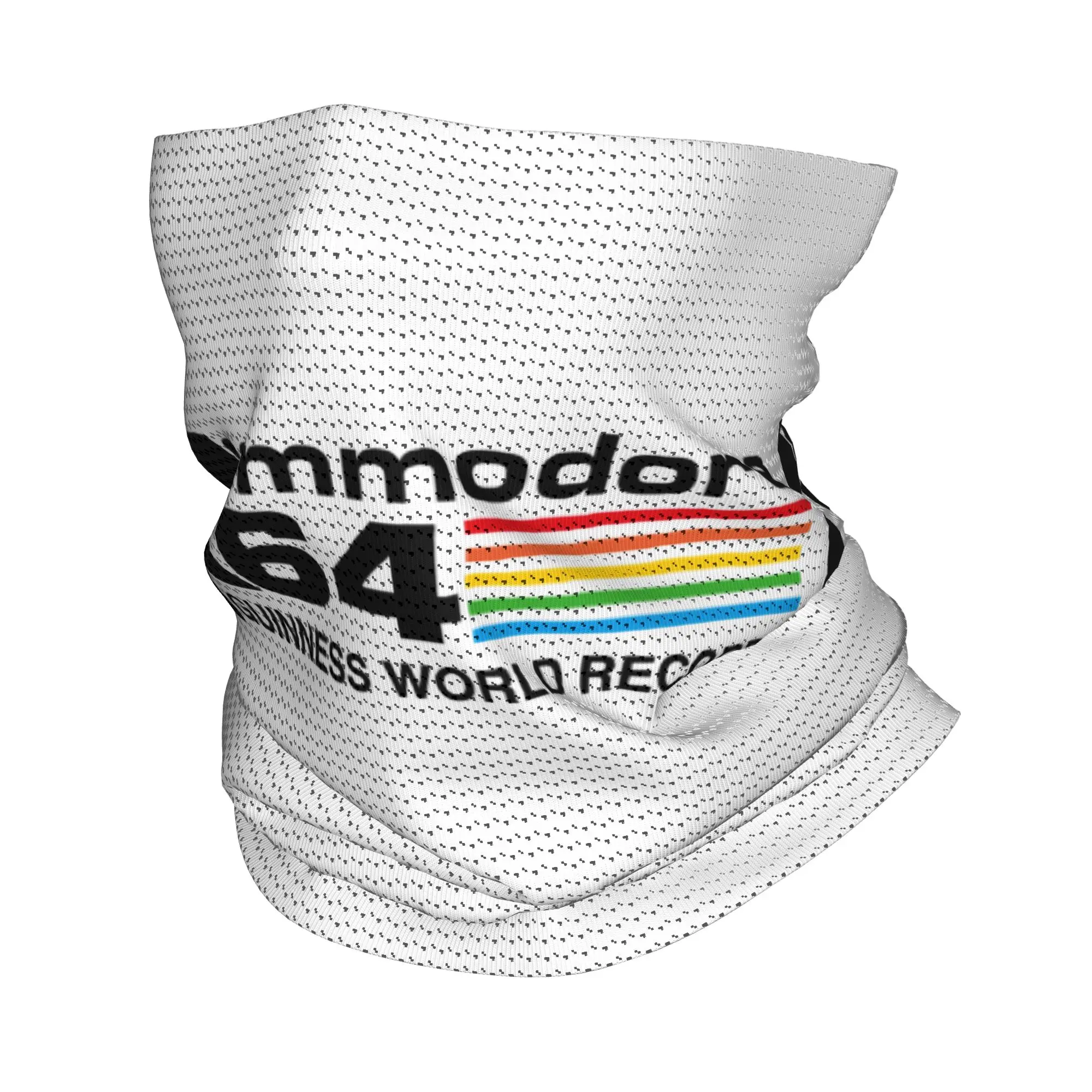 

Многофункциональная бандана-гейтер с логотипом Commodore для мужчин и женщин: зимний шарф для походов и катания на лыжах, маска для лица для компьютерных гиков