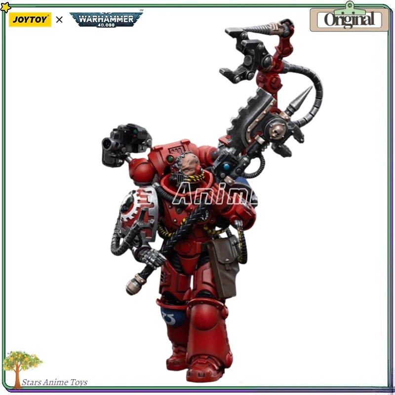 

Оригинальная модель-фигурка JOYTOY Warhammer 40000 Ultramarines Primaris Techmarine, масштаб 1/18