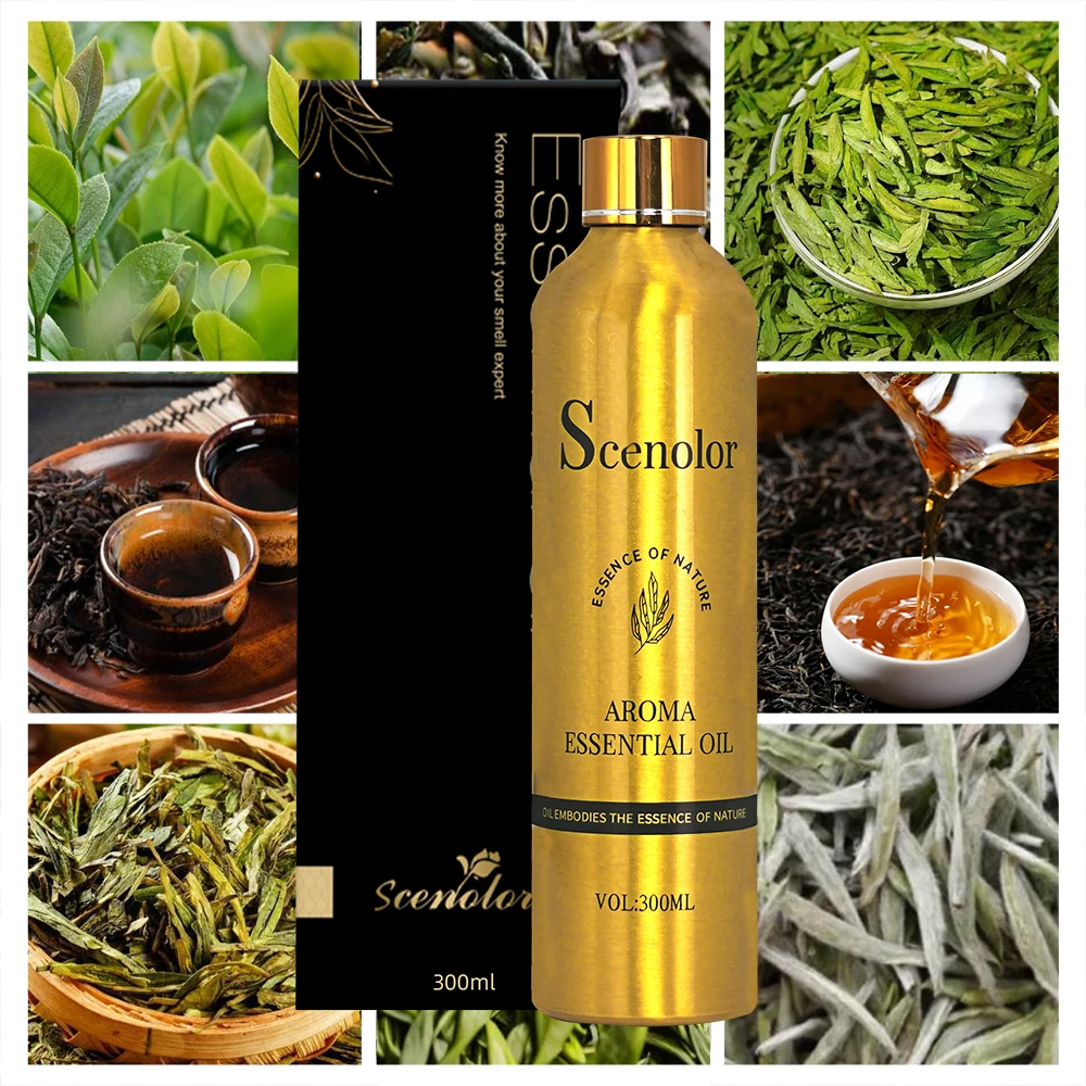 300ML White Tea Essential Oils High Concentration Aroma Oil Luxury Hotel Inspired Fragrance Oil Natural Aromatherapy Tea Scents