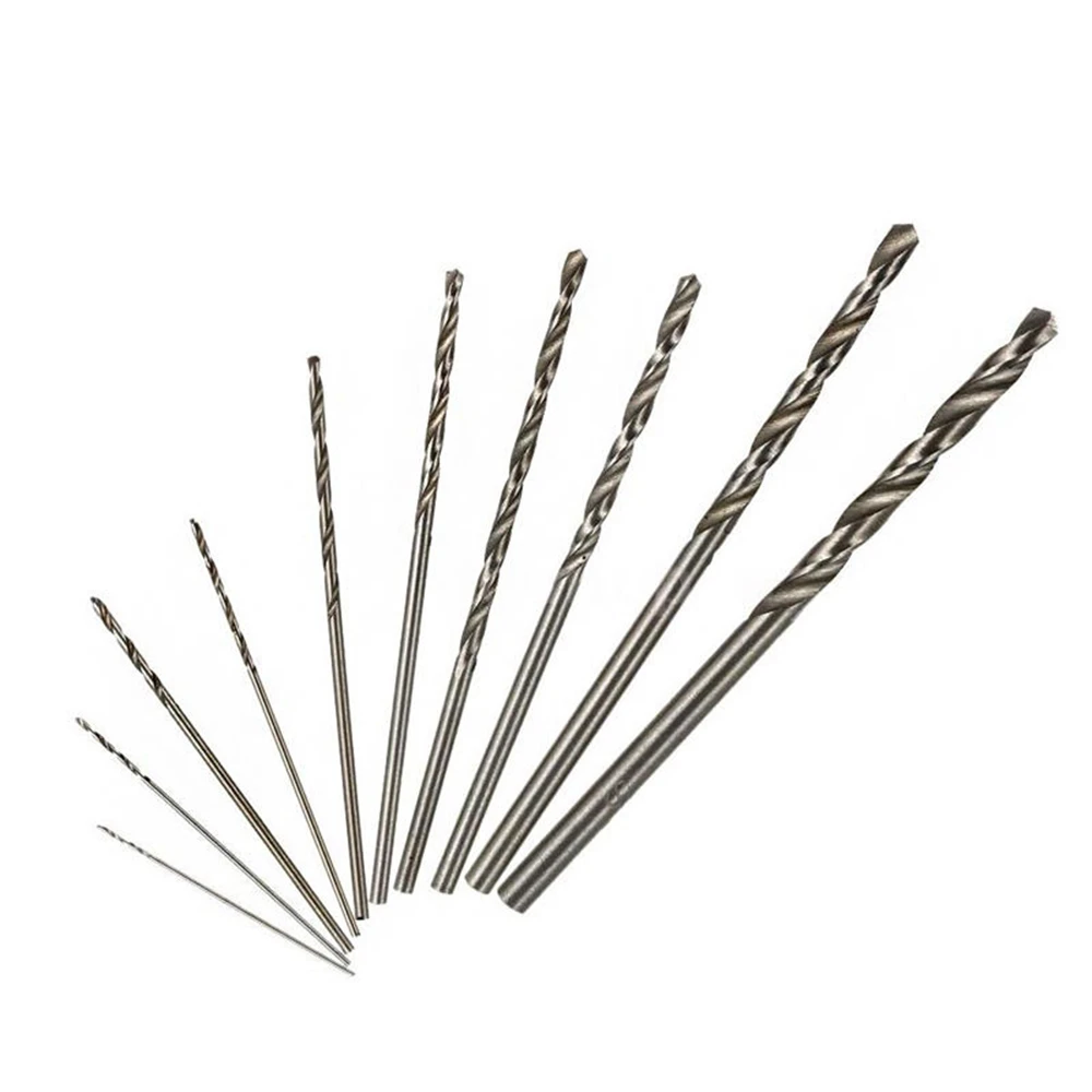 Imagem -04 - Aço Hss Torção Conjunto de Brocas para Perfuração de Moagem Elétrica 0.5 0.6 0.8 1.0 1.2 1.5 1.8 2.0 2.5 3.0 Milímetros Broca 10 Pcs Branco
