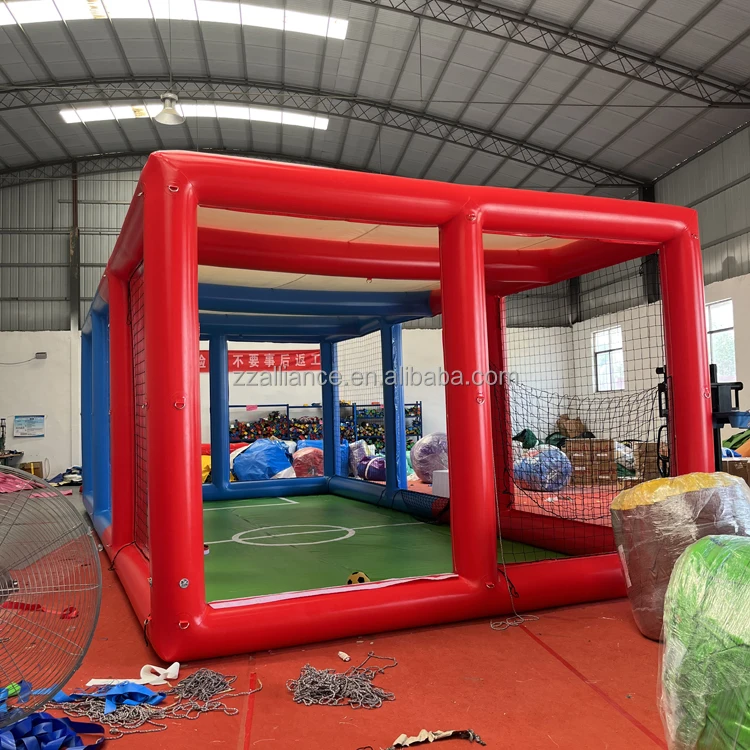 業務用気密ドローンサッカーゲームインフレータブルアリーナフットボールフィールドインフレータブルドローンアリーナ販売中