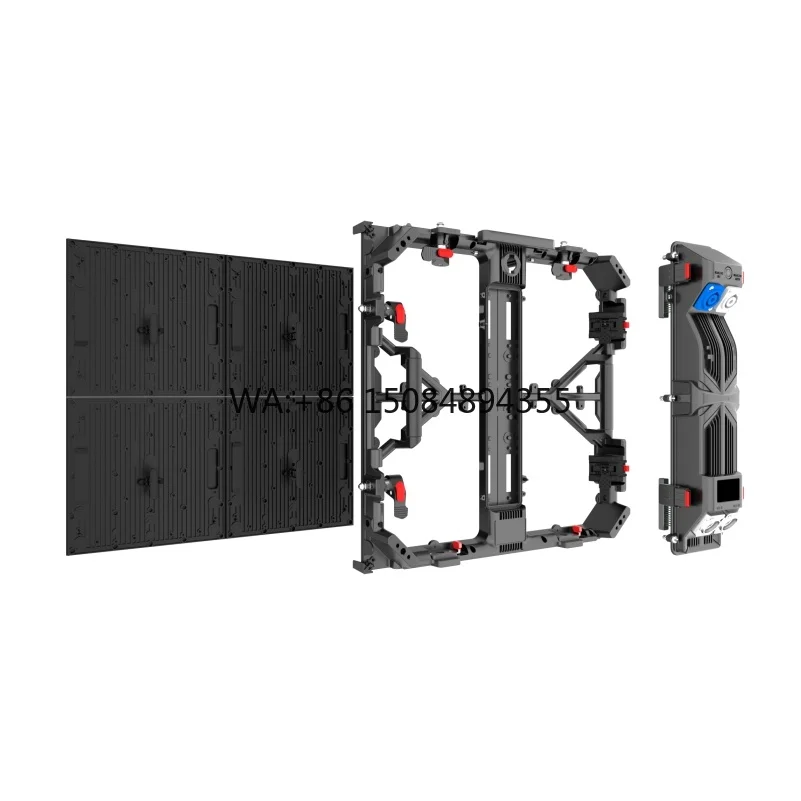 

LED Video Wall P2.5 Portable Stage Backdrops Indoor LED Panel Display Events Rental Curved Screen Animation Wayfinding