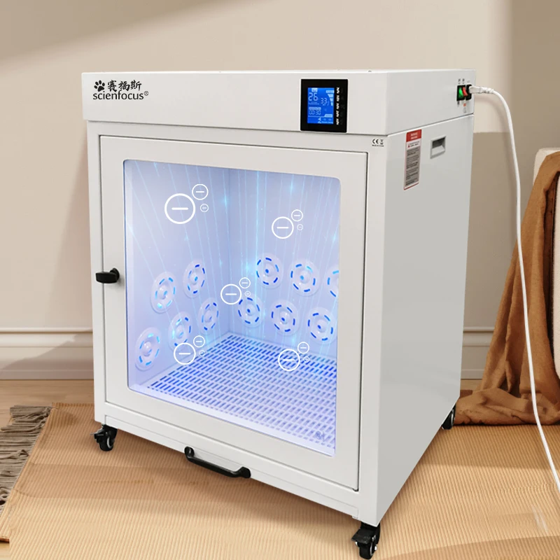 Low Noise Pet Grooming Dryer Ultraviolet Animal Blow Germicidal Anion SPA Pet Hair Drying Cabin Cat Dryer Box