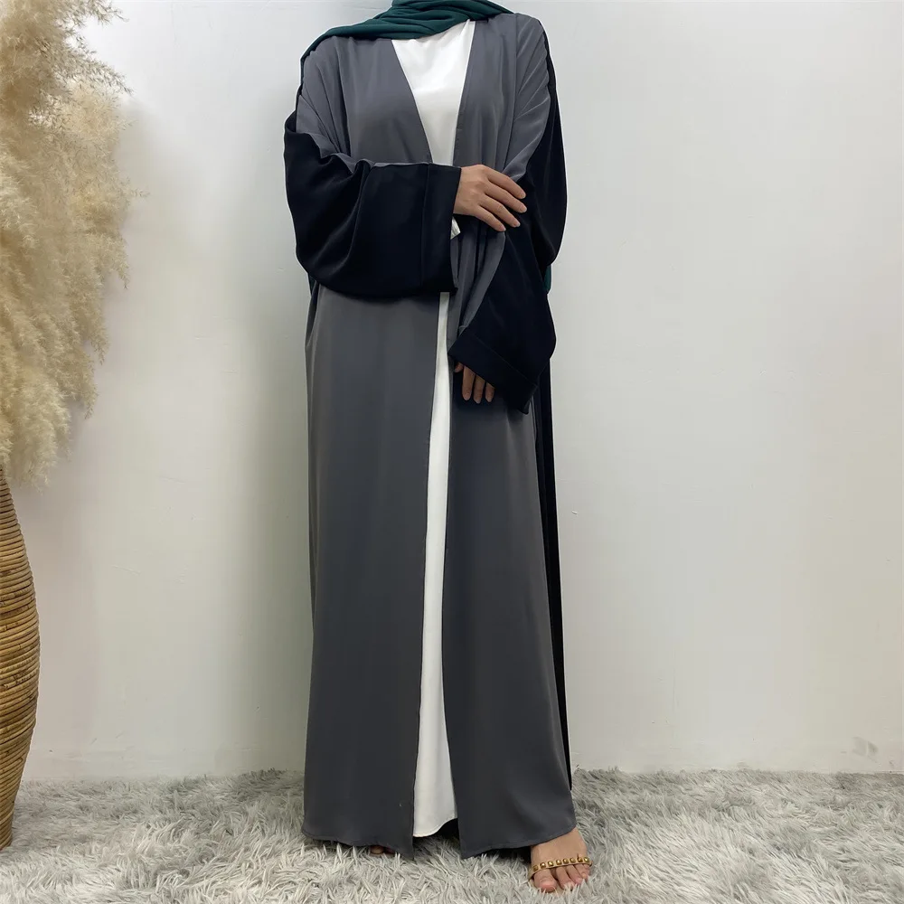 Eid Abayas for Women Muslim Dress Patchwork Dubai Kaftan Islam Jalabiya Caftan Marocain Femme Musulmane Clothing Kebaya Ramadan