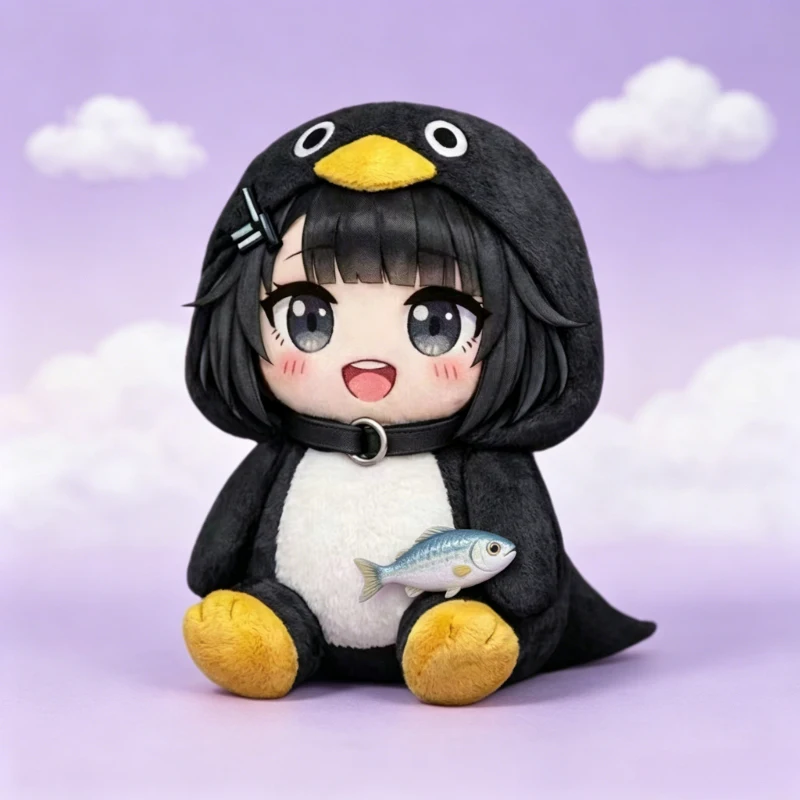 

New 2026 25cm Cute Gugu Gaga Plush Doll Penguin Gugugaga Plush Hot Meme Peripheral Stuffed Toys Birthday Gift Toys