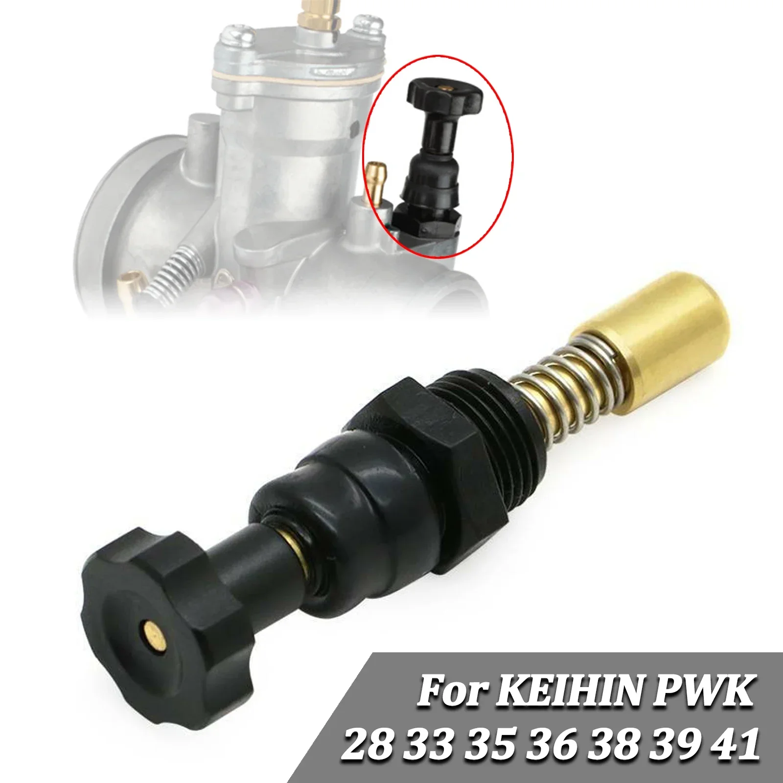Repuesto de Émbolo de Palanca de Estrangulador de Carburador para Motocicleta Keihin PWK 33 35 36 38 39 28mm-41mm Yamaha Banshee 350 Honda 250r ATVs