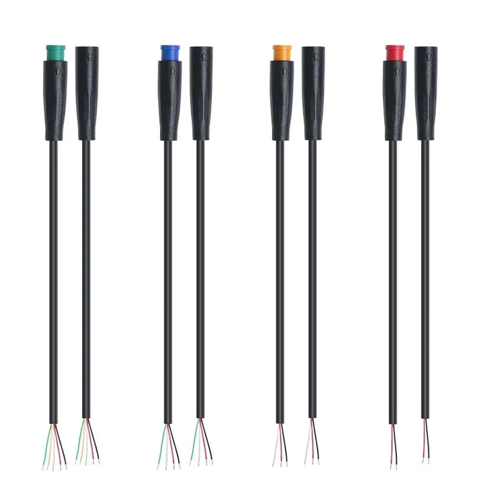 Scooter Brake Connector M6 2 Pin Connector For Demanding Environments ABS Plastic Material Moisture Resistant Design