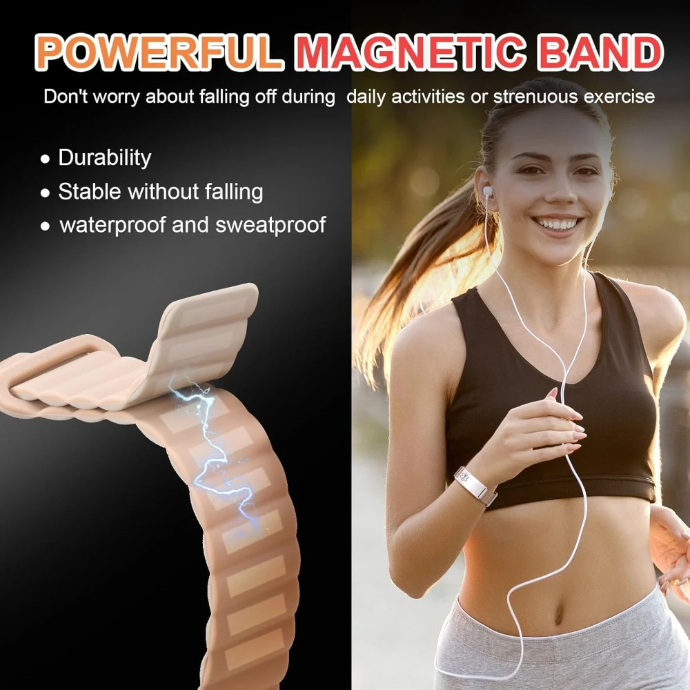Medical ID Bracelets Free Customized Carving Alarm Distress Bracelet Adjustable Motion Waterproof Diabetes Allergy Wristband