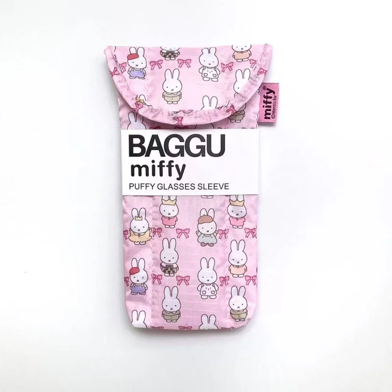 Cartoon Miffy Brillen-Aufbewahrungstasche Niedliche Hasen-Sonnenbrillentasche Kawaii Sonnenbrillenschutzhülle mit Magnetverschluss Geschenk-Spielzeug – Detail 7