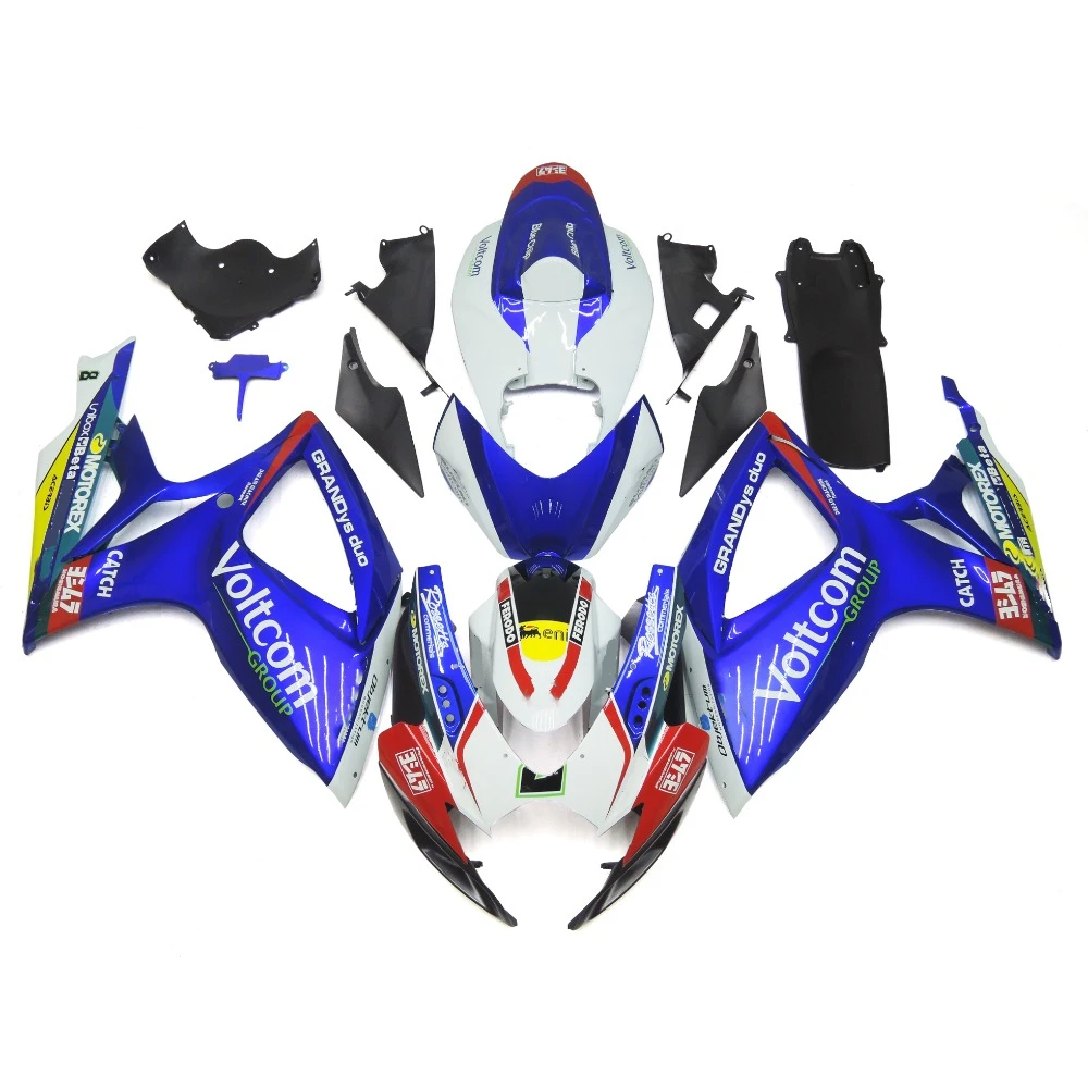 Motorcycle Fairing Kit ABS Plastic Injection Bodykits Full Bodywork Cover For GSX-R 600 750 GSXR600 GSXR750 2006 2007 K6 K7