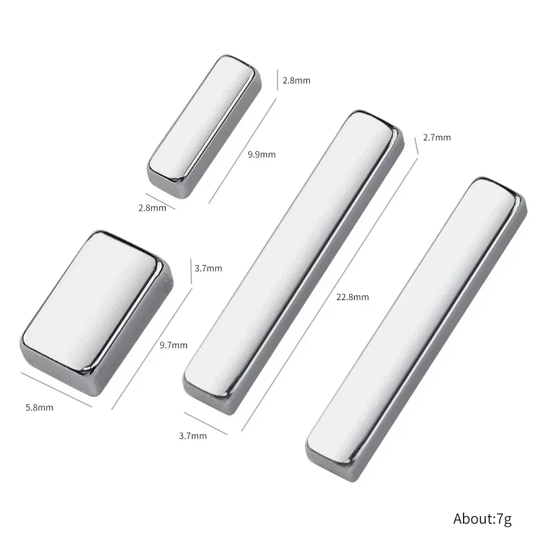 Olho de gato prego vara magnética 4 combinação ímãs uv gel 3d linha tira efeito multifuncional placa magnética unhas arte ferramenta