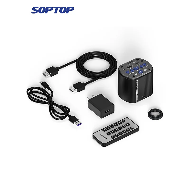 SOPTOP SP SC430 4K Industrial Camera Compatible Electronics Repair Chip And Circuit Board Checking Tools
