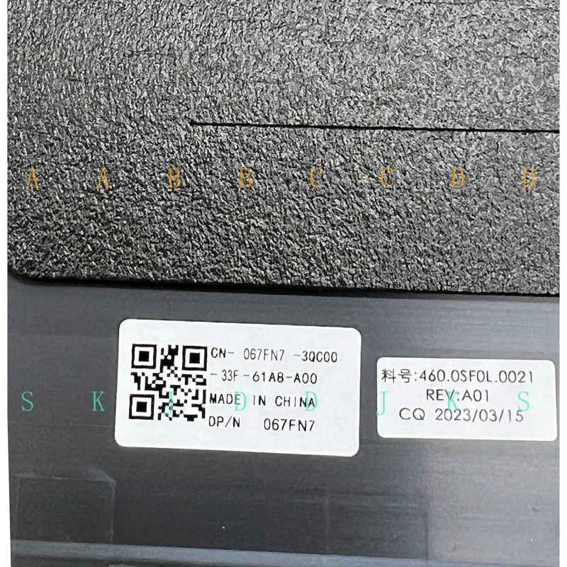 

M New For Latitude 3440 E3440 Lcd Rear Cover Top Screen Case A Lid 067FN7 67FN7