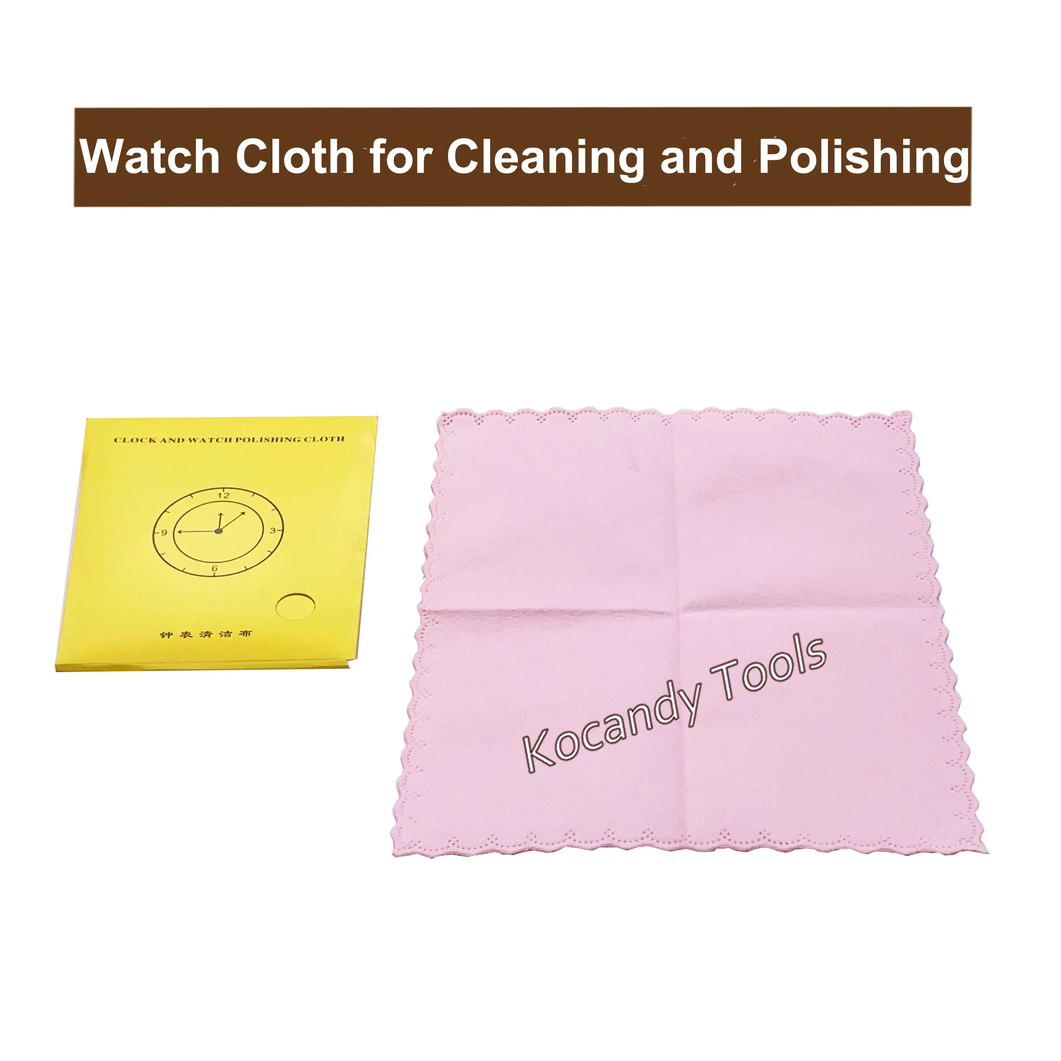 Soft Chamois Glasses Cleaner Watch Eyeglasses Microfiber Clean Cloth for Watch Repair and Polishing