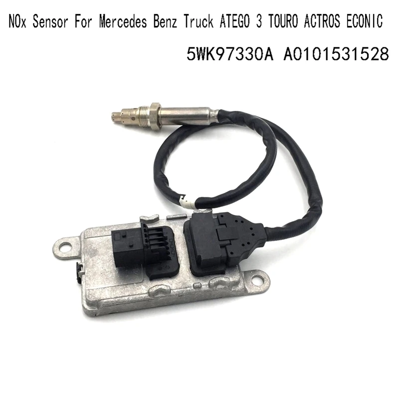 Nox Sensor Nitrogen Oxide Nox Sensor 5WK97330A For Mercedes Benz Truck ATEGO 3 TOURO ACTROS ECONIC A0101531528