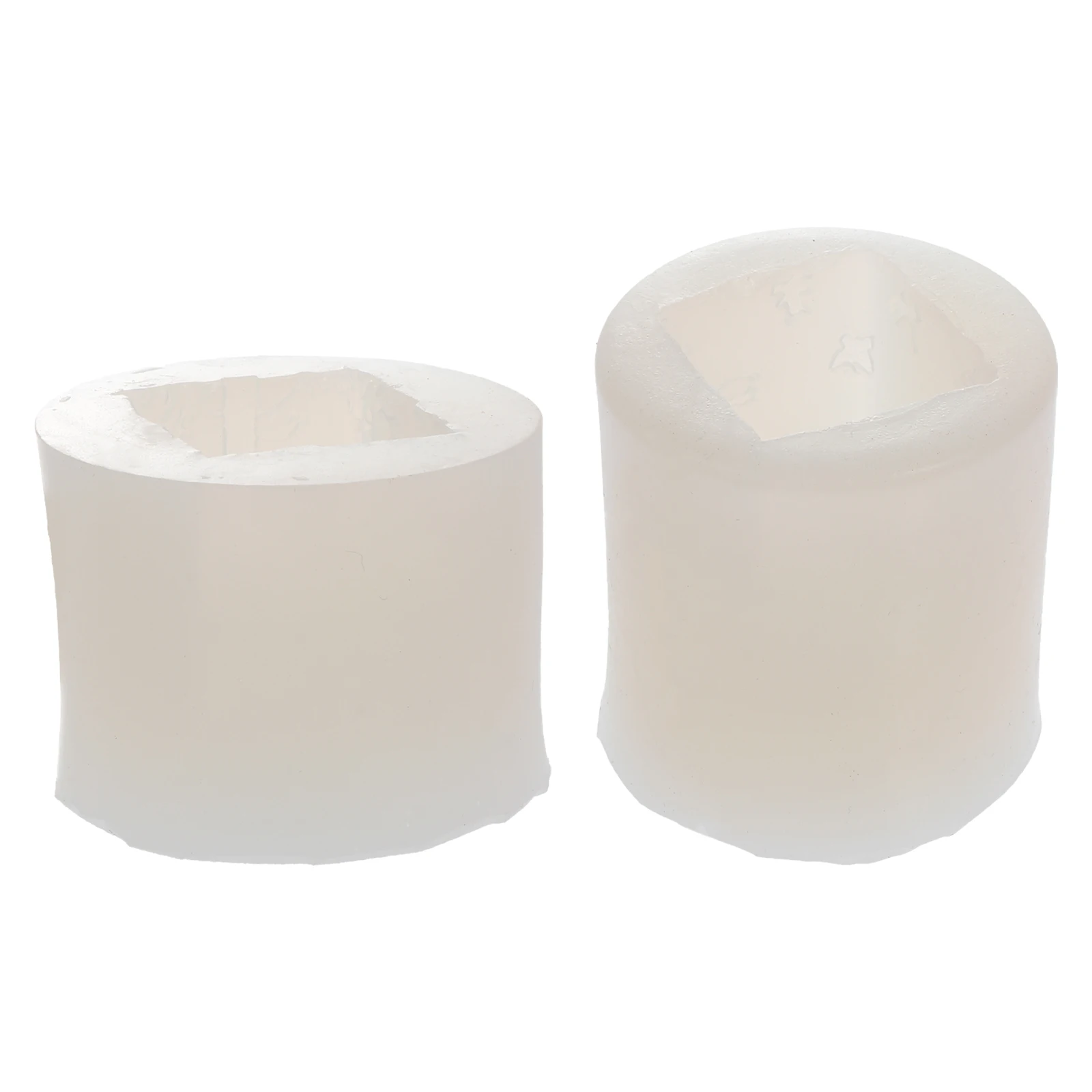 

2 Pcs Scented Mold for Christmas DIY Candles Maker Fragrance Mould Gifts