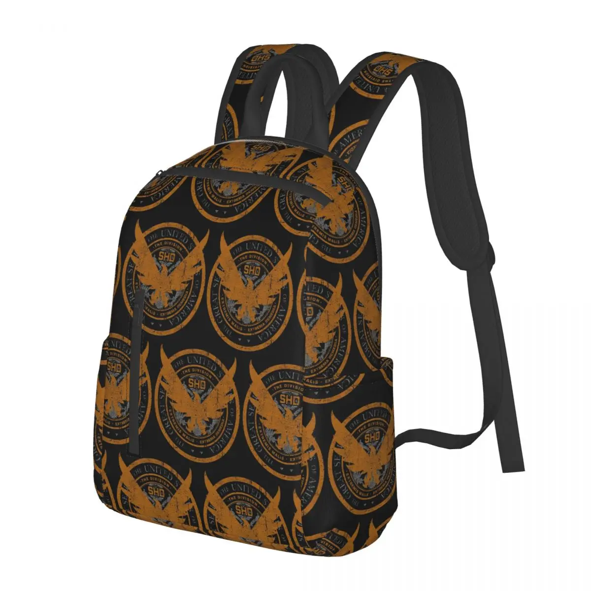 Game Tom Clancys The Division SHD Seal Backpack Daypack Large Capacity Kids BookBag School Bag Shoulder Bags for Men Women view 3
